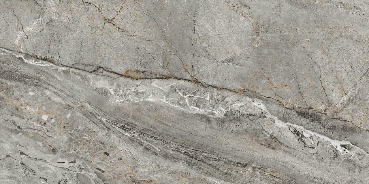 Плитка керамогранітна Intercerama Allure Сірий 600*1200 Mat