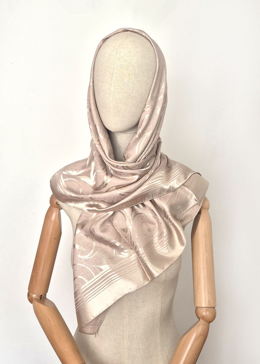 Хустка святкова Дубайський атлас Аіша венезль, фото 1