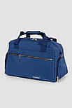 Невелика спортивна сумка з відділенням для взуття Tourist 1051-S-NV синя, фото 2