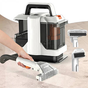 Компактний миючий пилосос. Плямовивідник для килимів, текстилю, меблів та автомобіля