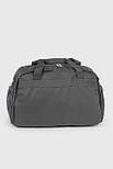 Спортивна сумка з відділенням для взуття Tourist 1051-M-GR сіра, фото 3