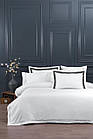 Комплект постільної білизни ТМ LaRomano Silk Satin Туреччина 200×220 см Perry Steelgrey