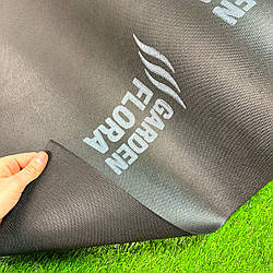 Геотекстиль — геотканина 110 г/м2 3.20м/50м Польща будівельний геотекстиль чорний геотекстиль від бур'янів