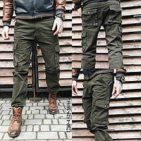 Штани карго (з накладними кишенями)