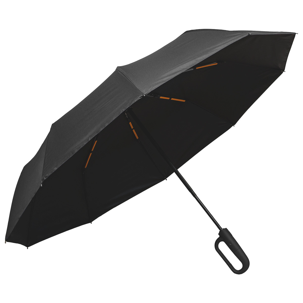 Парасолька складана 10 спиць чоловіча повний автомат антивітер Yuzont 1801 чорна
