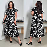 Жіноча літня сукня великого розміру новинка 2025, фото 7