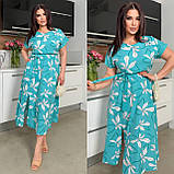 Жіноча літня сукня великого розміру новинка 2025, фото 9