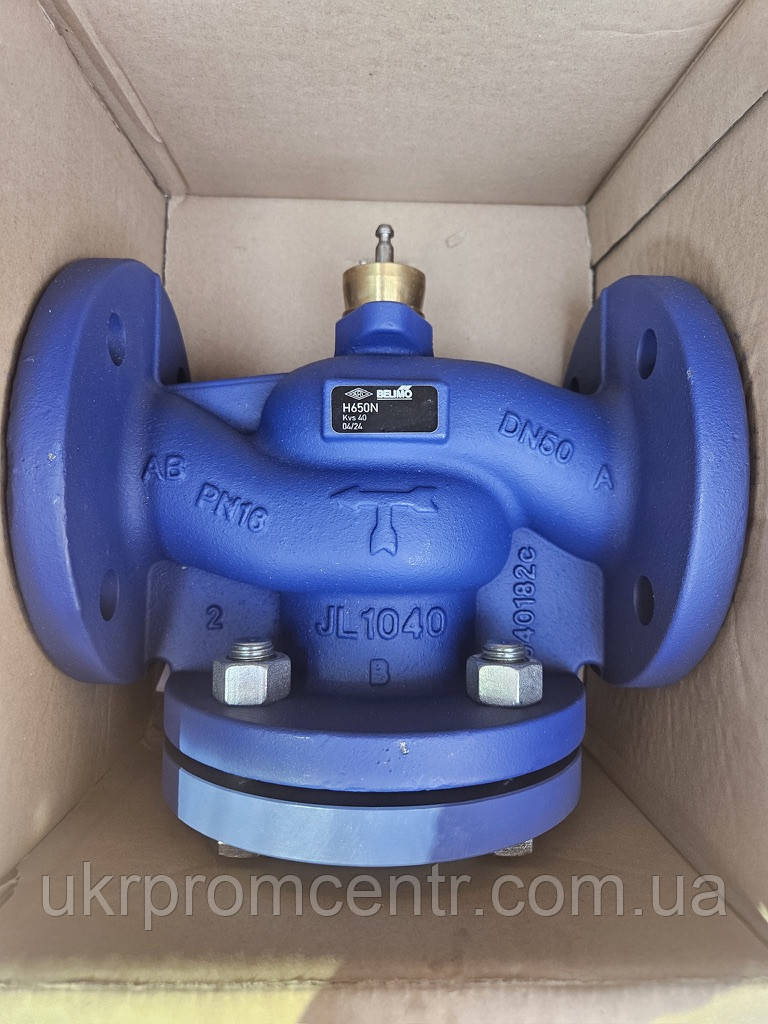 2-ходовий фланцевий сідельний клапан PN16 DN15 Belimo H611N, H612N, H613N, H614N, H615N