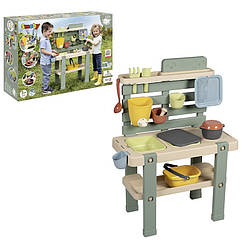 Дитячий ігровий набір кухня Smoby Life Mud kitchen Садівництво 7600840208