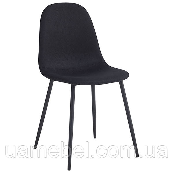 Стілець Лучія чорний/чорний, фото 1