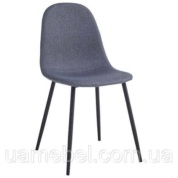 Стілець Лучія чорний/сірий