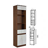 Шафа з вітриною Комфі 50 Модерн, фото 3