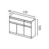 Комод Комфі 120 Модерн, фото 3