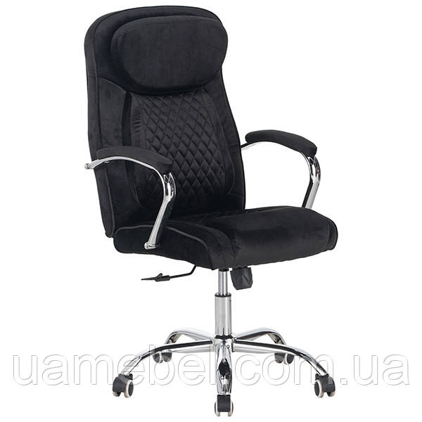 Крісло керівника Oliver velvet black, фото 1