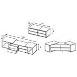 Тумба ТВ 3 Комфі Модерн, фото 4