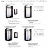 BRAUN, TOP 1 Набірна шафа-купе ((індивідуальна комплектація) h=2100 Модерн, фото 4