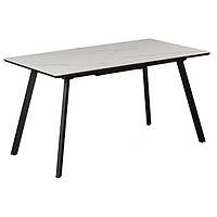 Стіл обідній розсувний Forester білий камінь