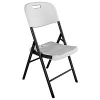 Стілець складаний Кпох пластик білий