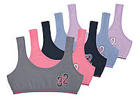 Топ подростковый на широкой бретельке Donella 6071PB21 12/13 лет 152-158см Ассорти