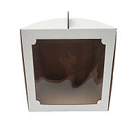 Коробка для торта з вікном 250х250х250 мм