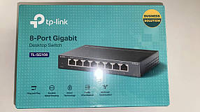 8-портовий гігабітний комутатор TP-Link TL-SG108