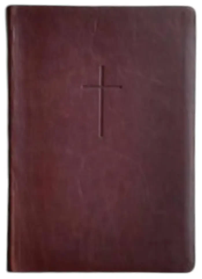 Укр. Біблія Сучасний переклад Турконяк Друге видання середнього формату (коричнева, шкіра, золото, індекси, без застібки, 15х21)