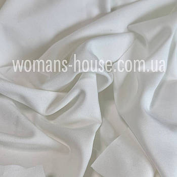 Трикотаж Кардашян стрейч 150 см двостороння 270 г/м2 Туреччина Рулон від 35 м Молочний