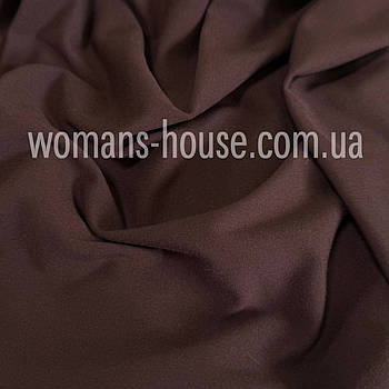 Трикотаж Кардашян стрейч 150 см двостороння 270 г/м2 Туреччина Рулон від 35 м Коричневий