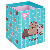 Стакан для письмового приладдя YES Pusheen картон 708216