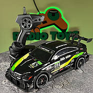 Машинка для дрифту BMW M-POWER Neon на радіокеруванні Чорна | Дрифт машинка БМВ на радіоуправлінні | Машинка на пульті, фото 5