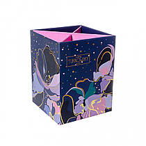 Стакан для письмового приладдя YES Viola фольга 470460