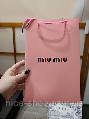 Подарунковий пакет MIU MIU mini, фото 5