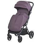 Прогулянкова дитяча коляска-книжка з капюшоном та чохлом на ніжки El Camino BEYA ME 1127-B Vintage Plum Бордо, фото 4