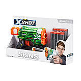 Скорострельный бластер X-Shot Skins Menace Camo 8 патронов (36515A), фото 5