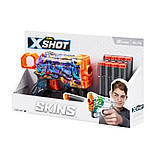 Скорострельный бластер X-Shot Skins Menace Spray Tag 8 патронов (36515D), фото 4
