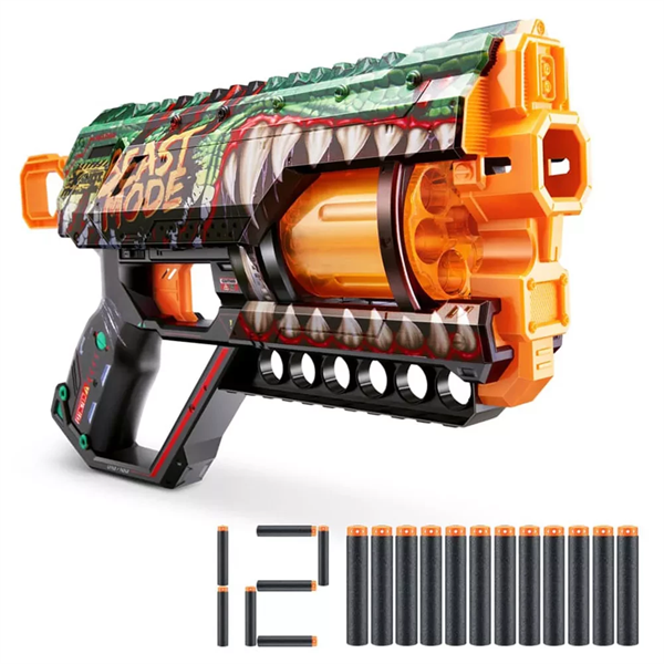 Скорострельный бластер X-Shot Skins Griefer Beast Out 12 патронов (36561A)