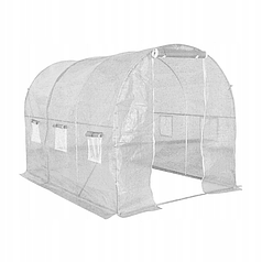 Садова теплиця з UV плівкою 6 м2 (3 х 2 х 2 м) BASS POLSKA, Прозора