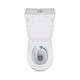 Унітаз-компакт Qtap Robin Ultra Quiet безободковий з сидінням Soft-close QT13222128AUQ1W, фото 7
