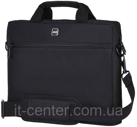 Сумка для ноутбука 13.3" 2E Black (2E-CBN313BK) Нейлон, фото 1