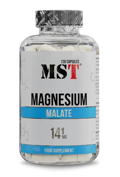 Магній MST Magnesium Malate 141 mg 120 капсул