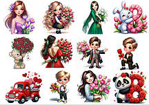 Вафельна картинка 8 Березня 8467