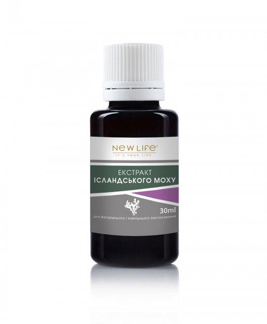 Ісландський мох екстракт 30 мл Нове життя