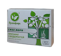 БАД Сила моря препарат з водоростей джерело йоду білка вітамінів 30 капсул Примафлора