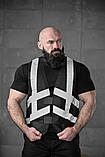 Жилет із високою світловідбивною здатністю "ПОЛІЦІЯ" ВТ5105 ТМ, фото 3