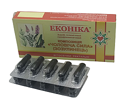 Фітосвічки з екстрактом зозулинця для підвищення потенції 10 шт Еконіка