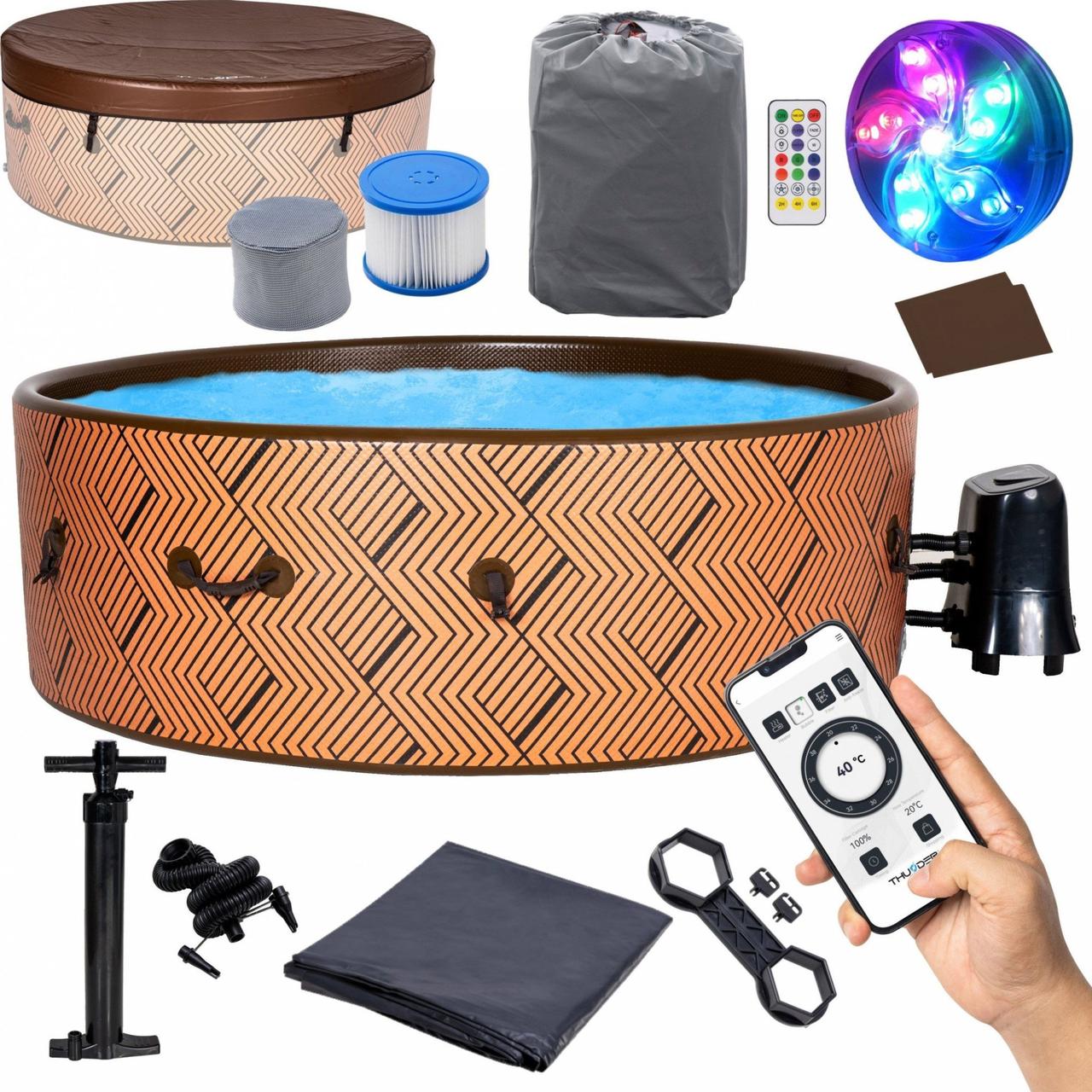 Джакузі-SPA надувне Thunder LOFT 6-місне, фото 1