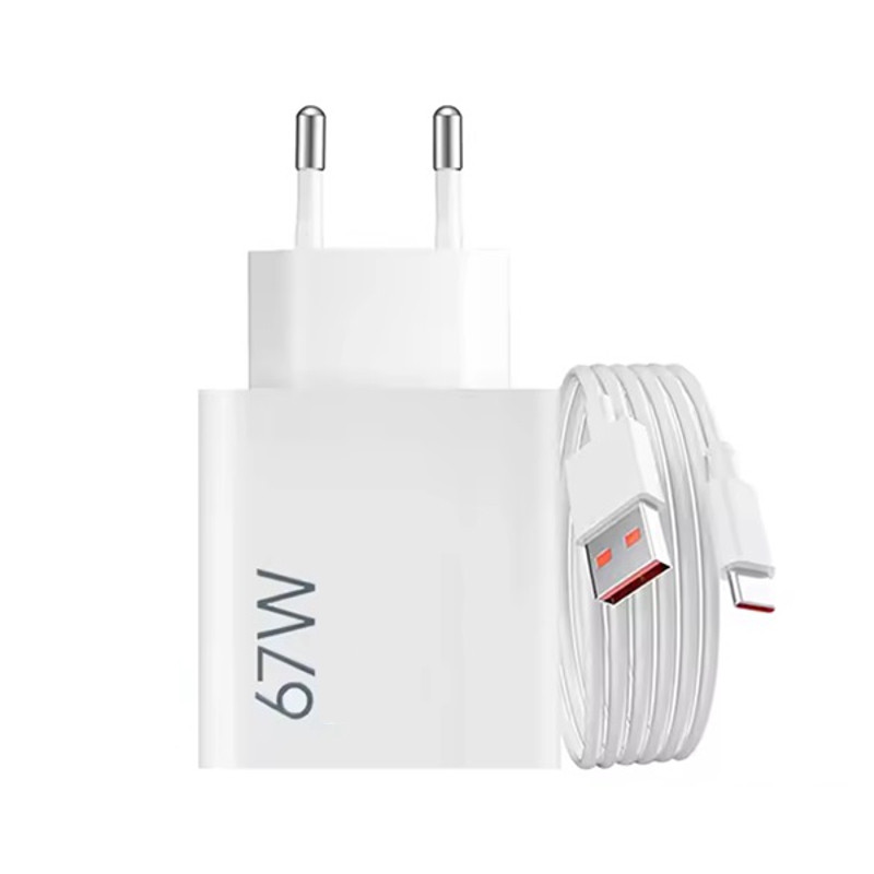 Швидка зарядка USB QC4.0, 5-20V, 3-6,2A, макс. потужність 67 Ватт + USB кабель 1метр Nectronix MDY-12 -UKMarket-, фото 1