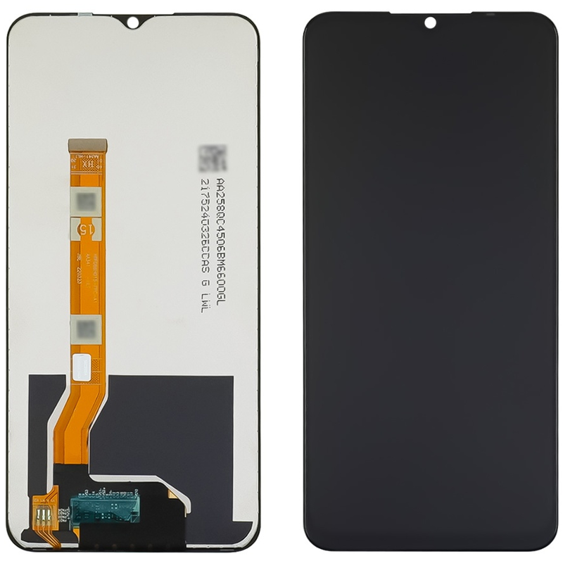 Дисплей OPPO A17 (CPH2477)/A17K (CPH2471)/A57 4G (CPH2387)/A57 5G (PFTM20) у зібраному з сенсором та рамкою black