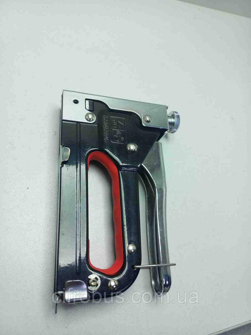 Цвяхобозабивний пістолет будівельний степлер Б/У GS Tacker Staple Gun 4-14 мм