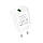 Мережевий зарядний пристрій BOROFONE BA72A Spring single port QC3.0 charger White, фото 3